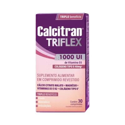 Polivitamínico Calcitran Triflex 30 Comprimidos